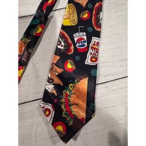 Vintage 1992 Taco Bell and Pepsi Necktie
